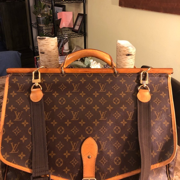 AUTH Louis Vuitton Sac Chasse AMAZING VINTAGE XLNT - Picture 6 of 8